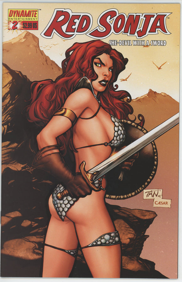 Red Sonja #2 (2005 Dynamite) - 9.0 VF/NM *Billy Tan Limited 1:25 Cover*