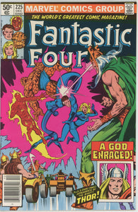 Fantastic Four #225 (1962) - 9.0 VF/NM *The Blind God's Tears* Newsstand