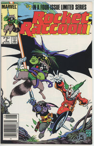 Rocket Raccoon #2 (1985) - 9.0 VF/NM *1st Rocket Title* Newsstand