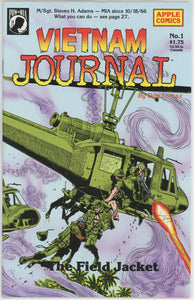 Vietnam Journal #1 (1987 Apple) - 9.0 VF/NM *The Field Jacket*