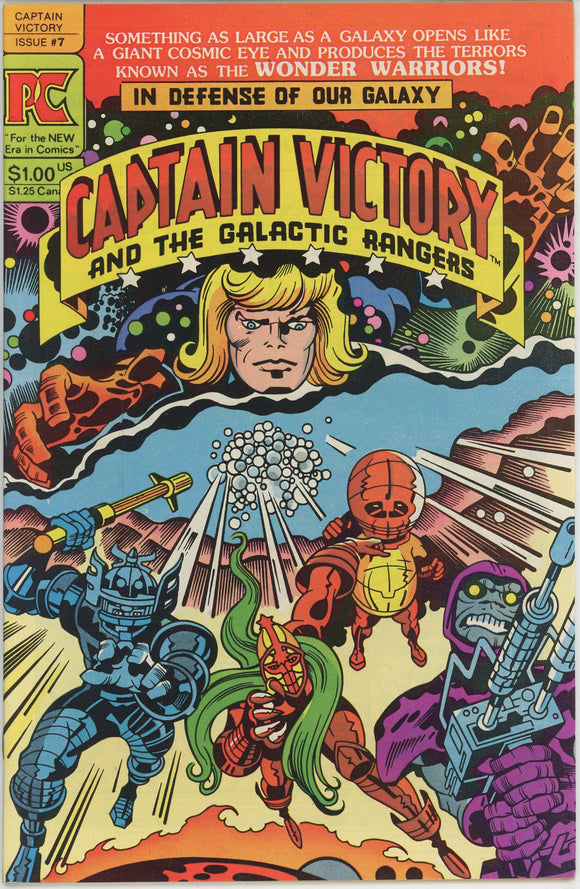 Captain Victory and the Galactic Rangers #7 (1981) - 9.0 VF/NM *Jack Kirby*