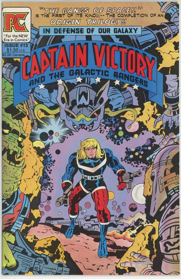 Captain Victory and the Galactic Rangers #13 (1981) - 8.5 VF+ Last Issue