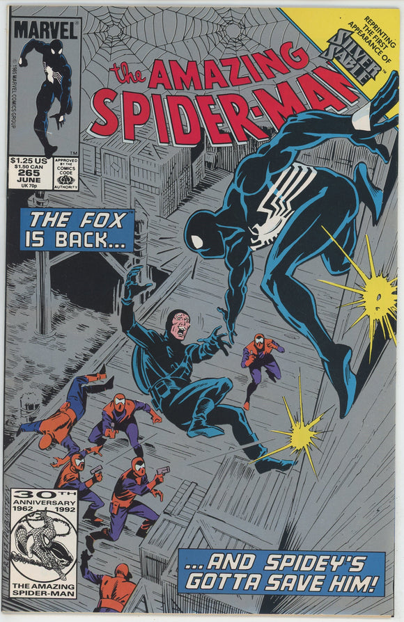 Amazing Spider Man #265 (1963) - 8.0 VF *1st App Silver Sable* 2nd Print