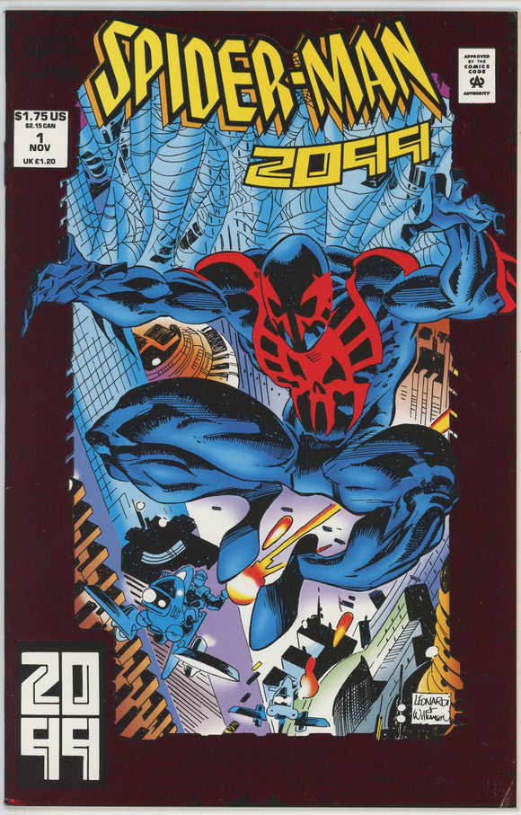 Spider-Man 2099 #1 (1992) - 7.5 VF- *1st Full App Miguel O'Hara*