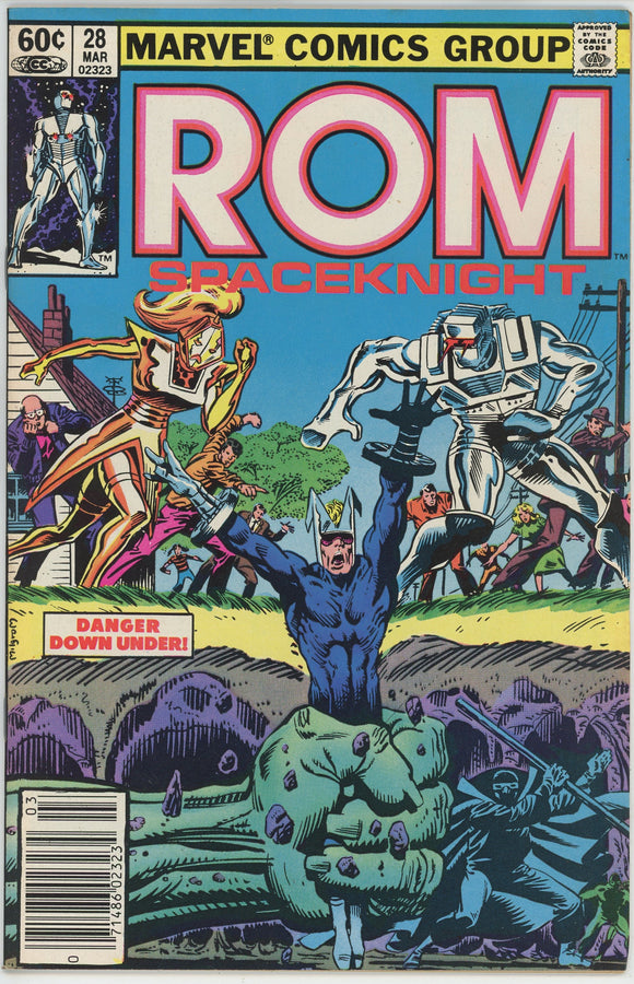 Rom #28 (1979) - 8.0 VF *Earthward Bound* Newsstand