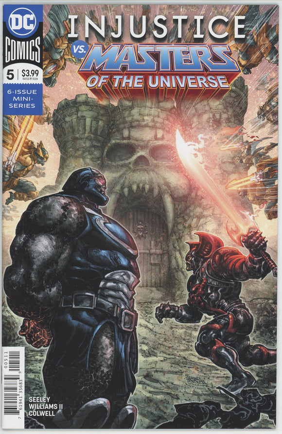 Injustice vs. Masters of the Universe #5 (2018) - 9.4 NM *He-Man Vs Superman*