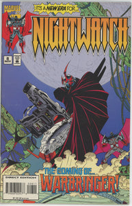 Nightwatch #8 (1994) - 6.0 FN *1st Appearance Warbringer*