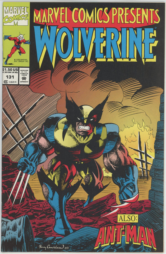 Marvel Comics Presents #131 (1988) - 8.0 VF *Wolverine/Ghost Rider*