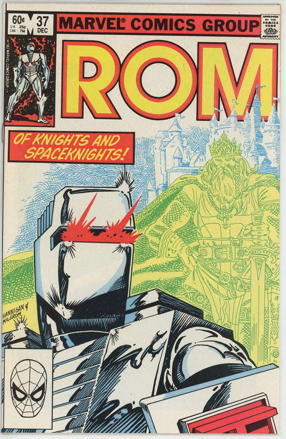 Rom #37 (1979) - 8.5 VF+ *Knights and Spaceknights*