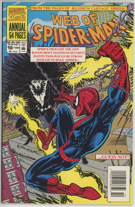 Web of Spider Man Annual #10 (1985) - 7.5 VF- *Shriek* Newsstand