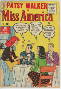 Miss America #75 (1955) - 2.0 GD *Patsy Walker/Atlas Humor*