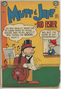 Mutt and Jeff #54 (1951) - 2.0 GD *Sheldon Mayer*