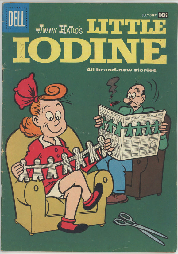 Little Iodine #37 (1957 Dell) - 4.5 VG+ *West Lynne*