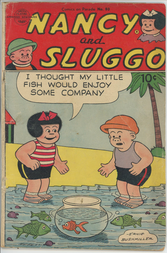 Comics on Parade #80 (1951) - 2.0 GD *Nancy and Sluggo/Ernie Bushmiller*