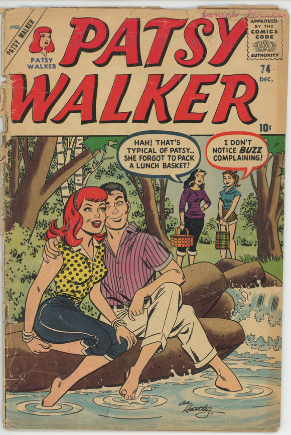 Patsy Walker #74 (1945) - 1.5 FR/GD *Patsy's Baby-Sitting Secrets*