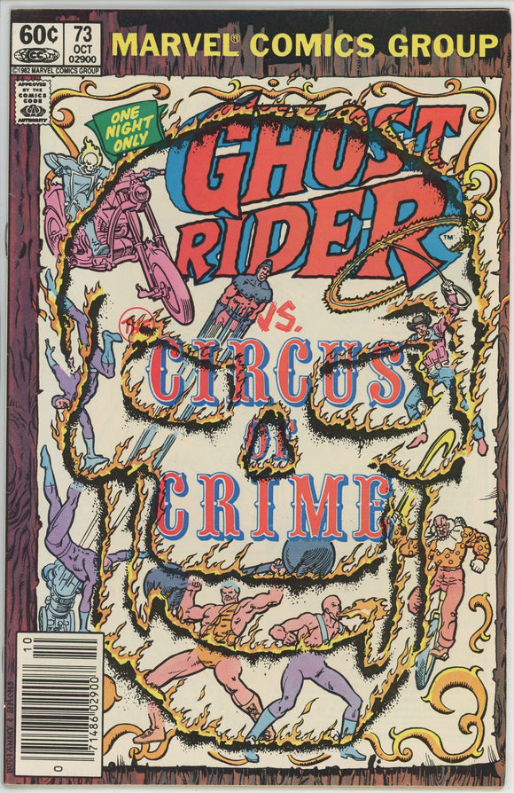 Ghost Rider #73 (1973) - 4.0 VG *Circus of Crime*