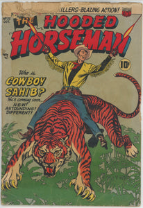 Hooded Horseman #25 (1952) - 0.5 PR *Bizarre Cowboy Sahib Cover*