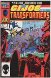 G.I. Joe and the Transformers #2 (1987) - 9.4 NM *Power Struggle*