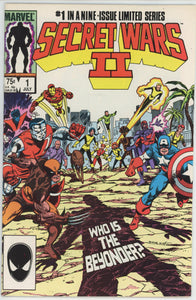 Secret Wars II #1 (1985) - 9.0 VF/NM *Earthfall*