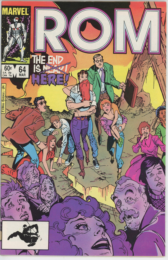 Rom #64 (1979) - 8.5 VF+ *Worldmerge/Ditko Art*