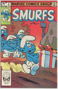 Smurfs #3 (1982 Marvel) - 8.0 VF *Monster Smurf*