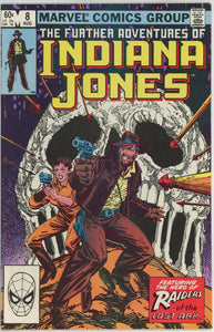 Further Adventures of Indiana Jones #8 (1983) - 5.5 FN- *Crystal Death*