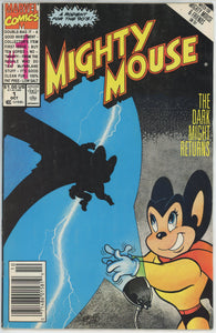 Mighty Mouse #1 (1990 Marvel) - 4.5 VG+ *The Dark Might Returns* Newsstand