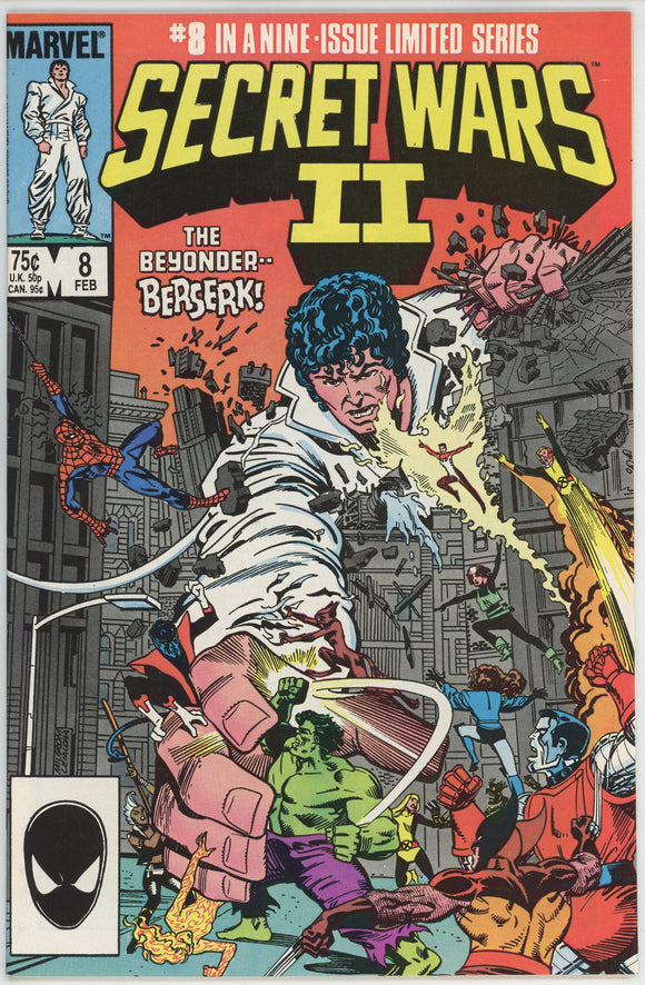 Secret Wars II #8 (1985) - 9.2 NM- *Betrayal*