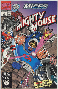 Mighty Mouse #5 (1990 Marvel) - 7.0 FN/VF *Mices on Infinite Earths*