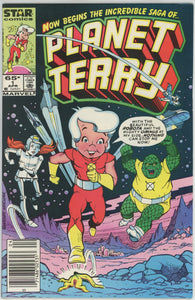 Planet Terry #1 (1985 Star) - 7.0 FN/VF *Malt Shop Menace* Newsstand