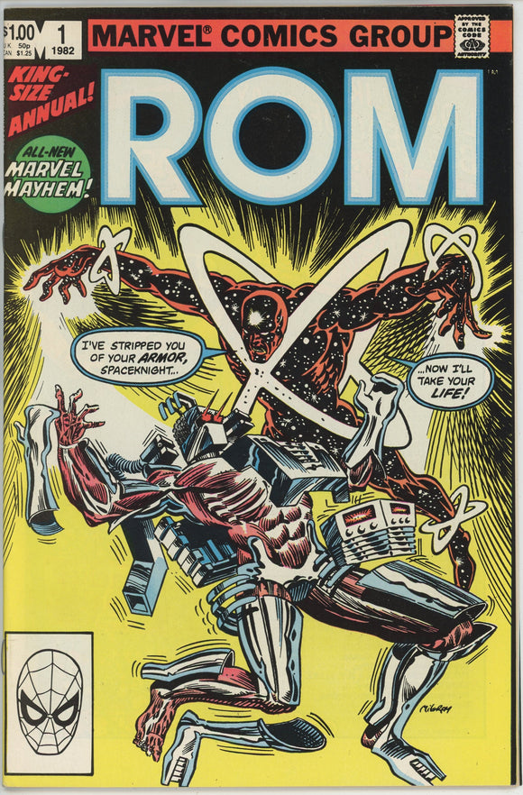 Rom Annual #1 (1979) - 8.0 VF *It Came From Beyond the Stars**