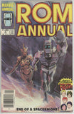 Rom Annual #3 (1979) - 5.5 FN- *Prodigal Son*