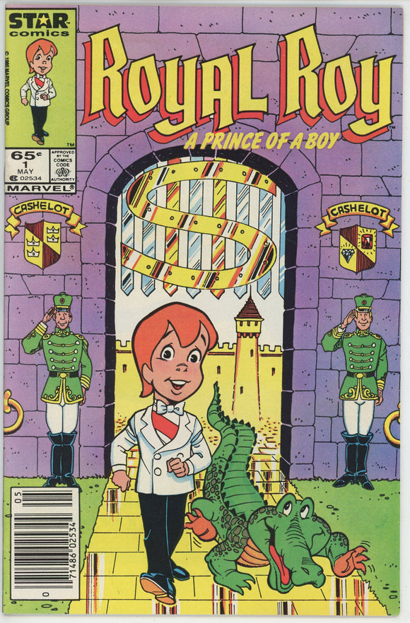 Royal Roy #1 (1985 Star) - 8.0 VF *Mystery of the Missing Crown* Newsstand