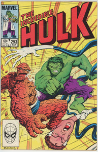 Incredible Hulk #293 (1962) - 7.5 VF- *Hulk Vs Thing* Newsstand