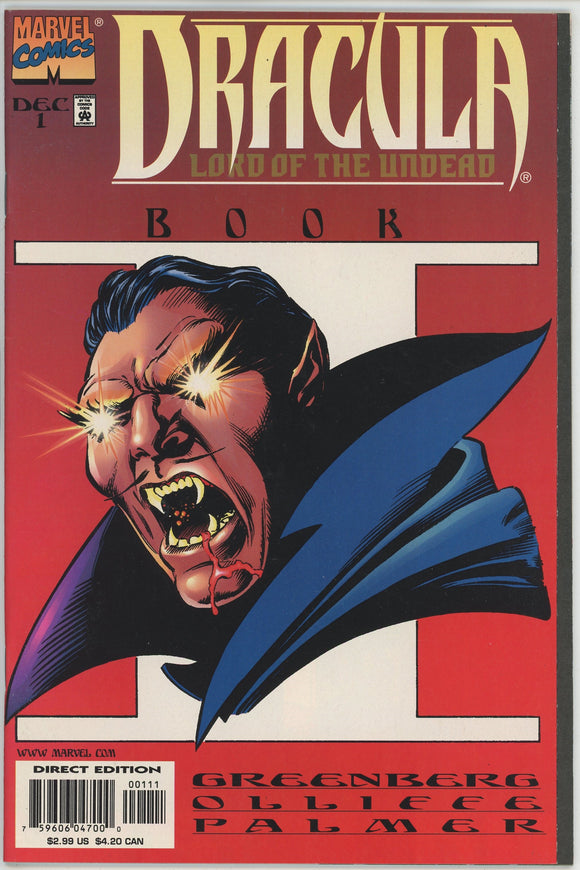 Dracula Lord of the Undead #1 (1998) - 9.2 NM- *When Darkness Returns*