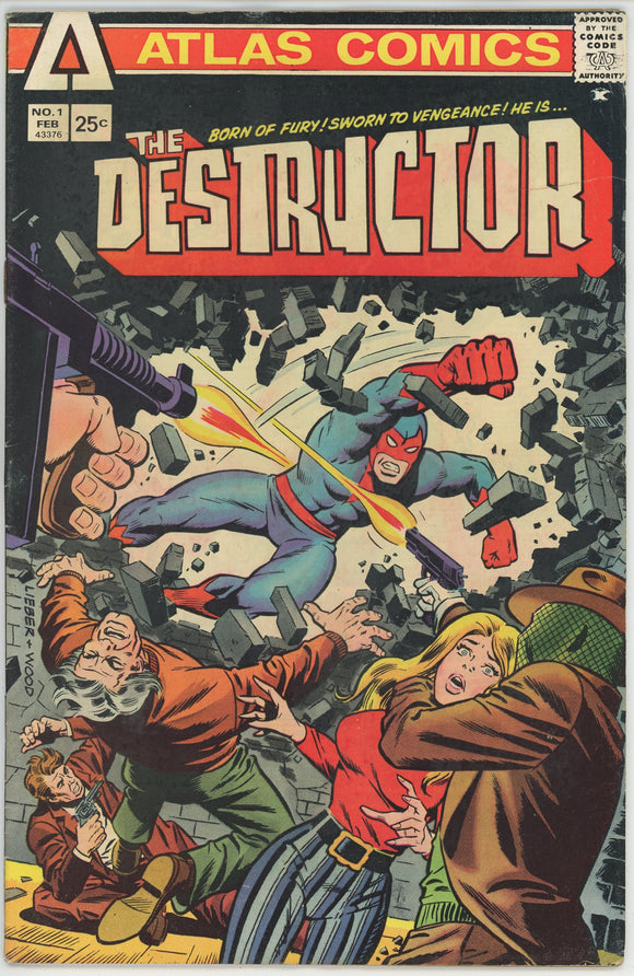 Destructor #1 (1975) - 4.0 VG *1st Appearance Destructor*