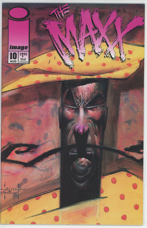 Maxx #10 (1993) - 8.5 VF+ *The Walking Mountains*