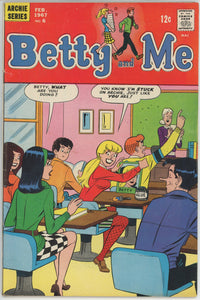 Betty and Me #6 (1965) - 6.0 FN *Superteen* Archie