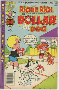 Richie Rich and Dollar Dog #13 (1977 Harvey) - 5.5 FN- *Dollar-mation*