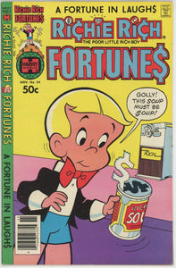 Richie Rich Fortunes #54 (1971 Harvey) - 6.5 FN+ * A Boy to Be Wary Of*