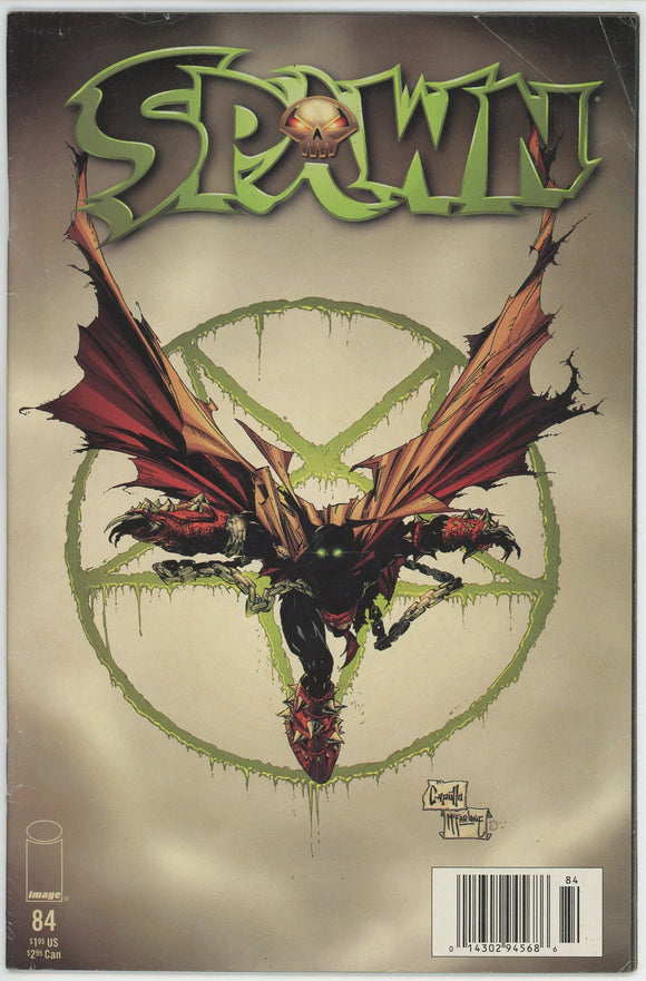 Spawn #84 (1992) - 4.0 VG *The Waiting* Newsstand