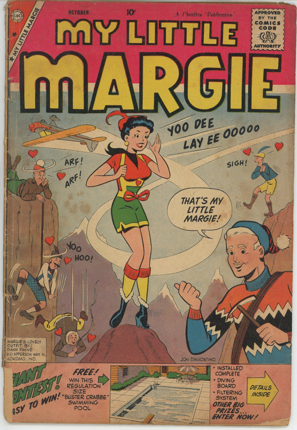 My Little Margie #26 (1954) - 2.0 GD *Yodeling Cover*