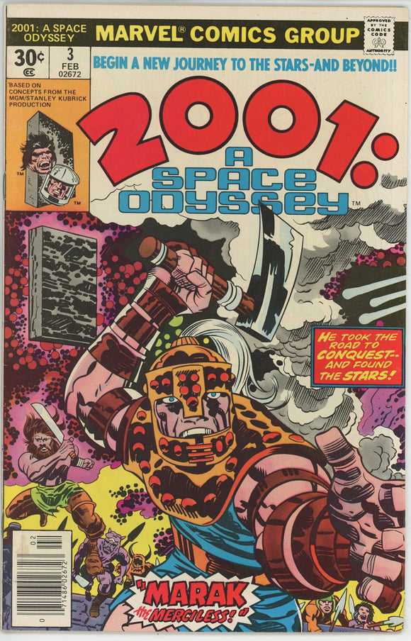 2001 A Space Odyssey #3 (1976) - 6.5 FN+ *Marak*