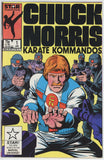 Chuck Norris Karate Kommandos #1 (1987) - 7.5 VF- *Steve Ditko Art*