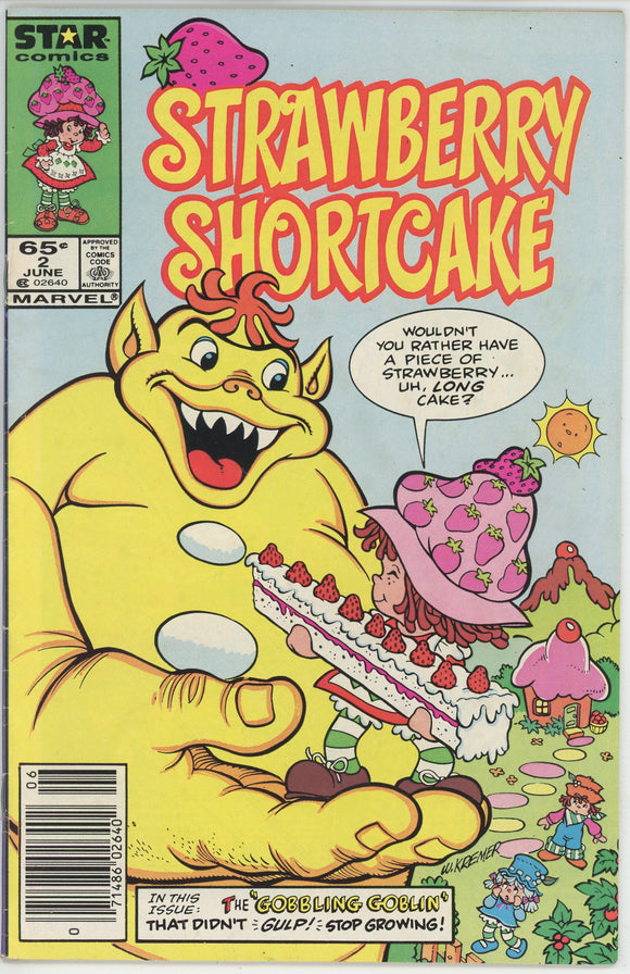 Strawberry Shortcake #2 (1987 Harvey) - 4.5 VG+ *Original Series*