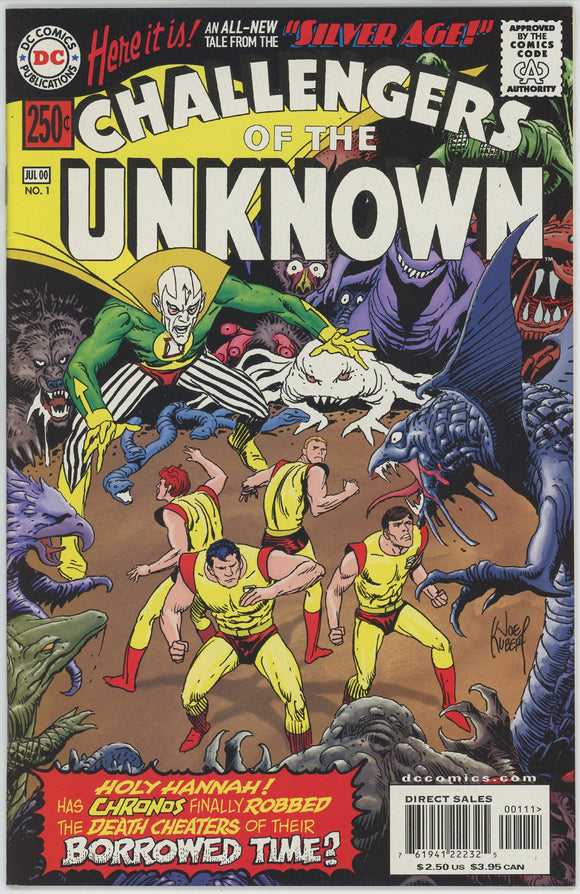 Silver Age Challengers of the Unknown #1 (2000) - 9.2 NM- *Joe Kubert*