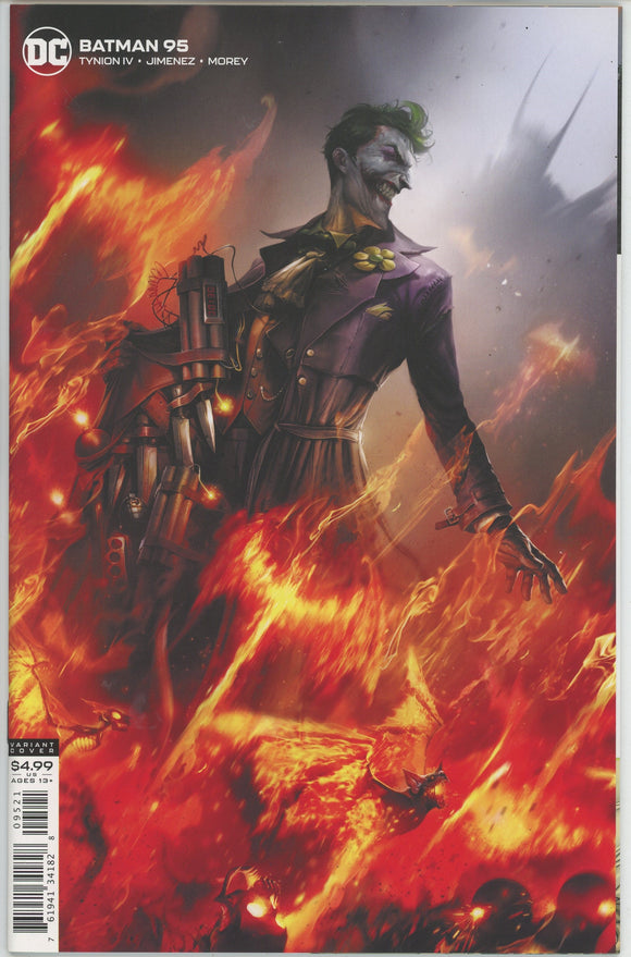 Batman #95 (2016) - 9.6 NM+ *Joker War* 1st Print