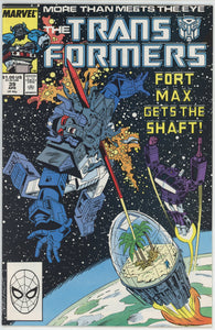 Transformers #39 (1984) - 9.4 NM *The Desert Island of Space*