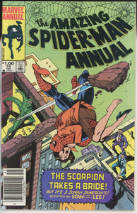 Amazing Spiderman Annual #18 (1963) - 8.0 VF *Scorpion* Newsstand