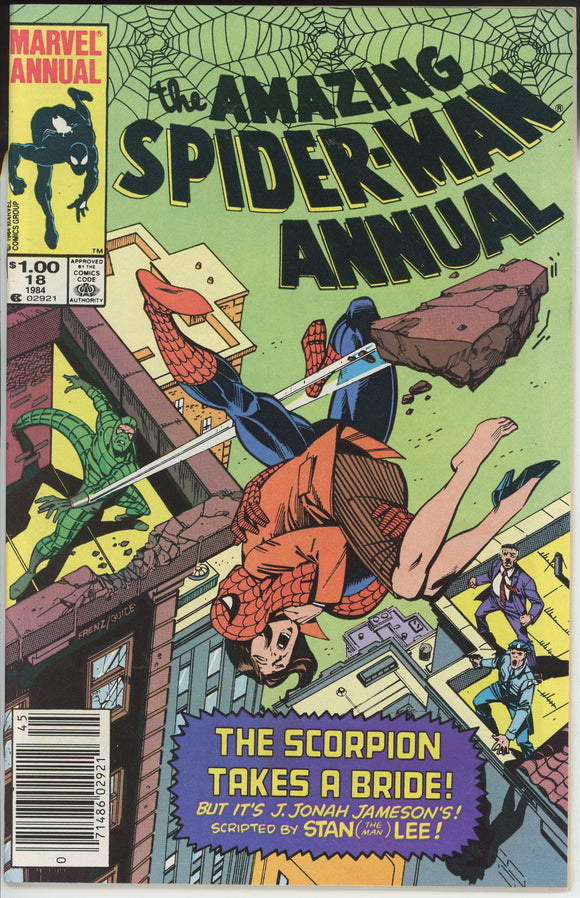 Amazing Spiderman Annual #18 (1963) - 8.0 VF *Scorpion* Newsstand